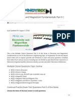 MCQ in Electricity and Magnetism Fundamentals Part 6 ECE Board Exam