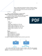 Pointer in C