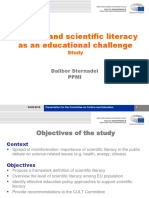 Scientific Literacy - PPT - Presentation PDF