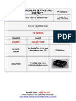 Mediadisk FX Series - Note D'information