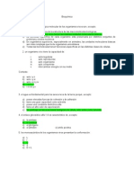 Tercera Prueba Solemne de Bioquímica