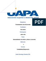 Tarea 2 Fundamento de Economía