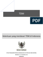 TDM Dan Rancangan Aturan Dosis