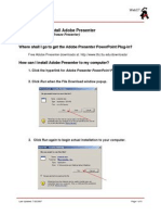 and Install Adobe Presenter: Where Shall I Go To Get The Adobe Presenter Powerpoint Plug-In?
