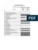 Medical Check Up Matrix - Medika Plaza