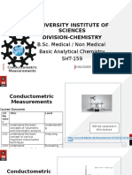 Conductometric Measurements