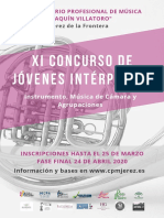 XI CONCURSO Cartel y Bases