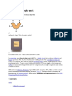 Arithmetic Logic Unit: From Wikipedia, The Free Encyclopedia