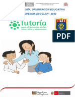 Plan de Tutoría, Orientación Educativa - 2020 - F.T.A