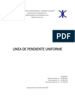 Linea de Pendiente Uniforme