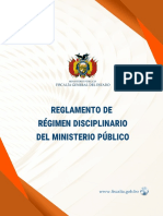 Reg ReGIMEN - DISCIPLINARIO 2020 PDF