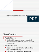 Introduction To Financial Management