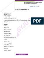 RD Sharma Class 12 Maths Solutions Chapter 17 Increasing and Decreasing Functions PDF