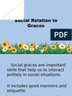 Social Relation To Graces