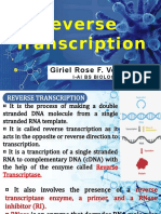 Reverse Transcription