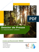 Dossier de Presse Reboisement