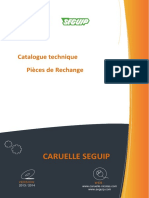 Catalogue Technique. Pièces de Rechange CARUELLE SEGUIP VERSION - 2013 - WEB - PDF