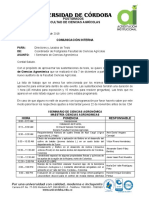 I Seminario de Ciencias Agronómica 2018