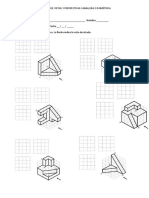 Examen de Vistas y Perspectivas Caballera e Isométrica y Escalas 4 Eso Recuperacion