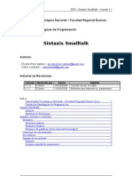 Sintaxis Smalltalk 1 1