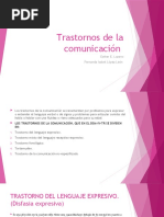 Trastornos de La Comunicación