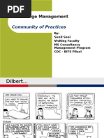 Knowledge Management: Community of Practices