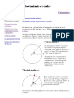 Movimiento Circular