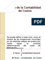 Ciclo de La Contabilidad de Costos