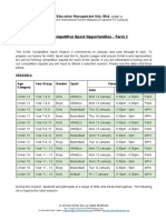 SJIIM Competitive Sports Opportunities - Term 2 PDF