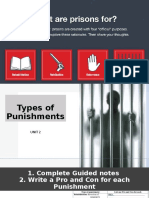 Types of Punishment Student PowerPoint