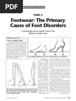 Footwear The Primary Cause of Foot Disorders