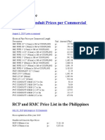 Imc Pipe Price