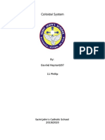 Colloidal System