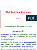 Aula 14 - Distribuição Media Amostral