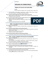 Guía Rápida Consumo de Combustibles