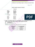 Class 9 Biology Chapter 16 Diseases Causes and Control