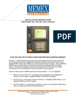 FANUC 18i Memory Upgrade Instructions