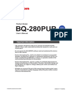 BQ280PUR UsersManual E PDF