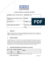 Práctica 1 (Diagrama de Operacion de Proceso)