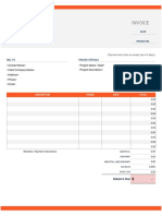 Invoice Template Top Freelance