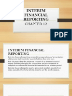 CHAPTER 12 - Interim Financial Reporting