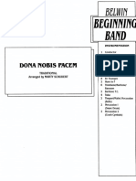 Dona Nobis Pacem Score PDF