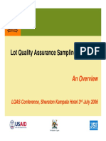 Presentation Overview-Lqas 2006