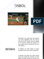 Beisbol y Softbol