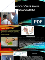 Colocacion de Sonda Nasogastrica