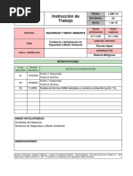 I-SM-113 - 03 Cartelería y Señalización de Seguridad y Medio Ambiente