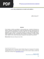 A Luta Pela Democracia Na Educação Crítica - Michael Apple