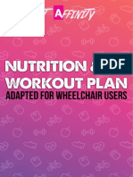 Nutrition Workout Plan - Adapted For Wheelchair Users