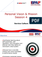 4 Personal Vision Mission