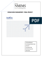 Group10 - Operations Management - IndiGo PDF